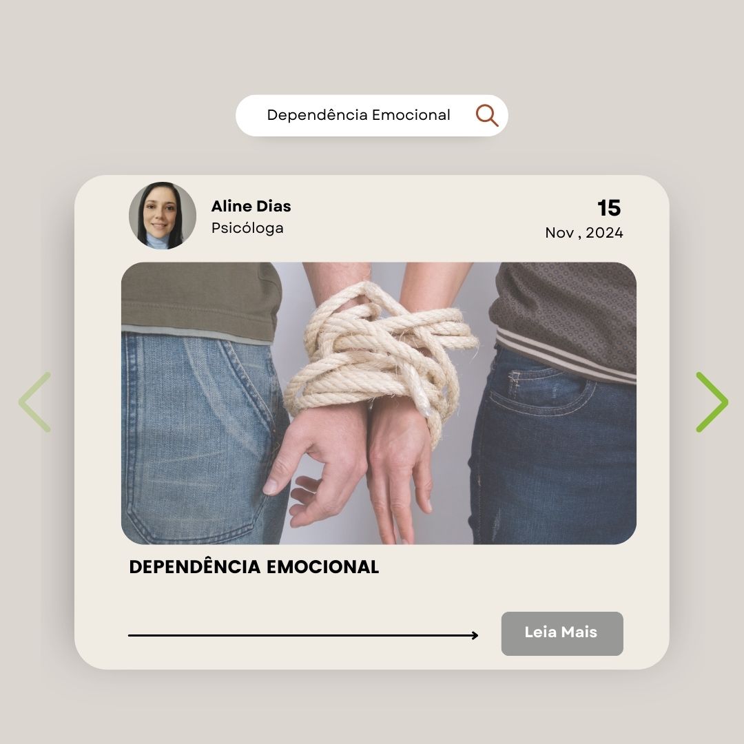 Dependência Emocional
